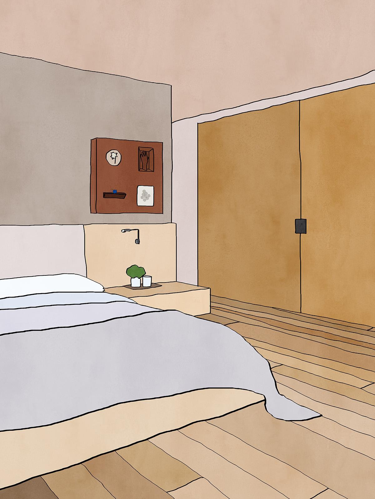 Dreamroom with Flower, Hand, Piggy, Flower